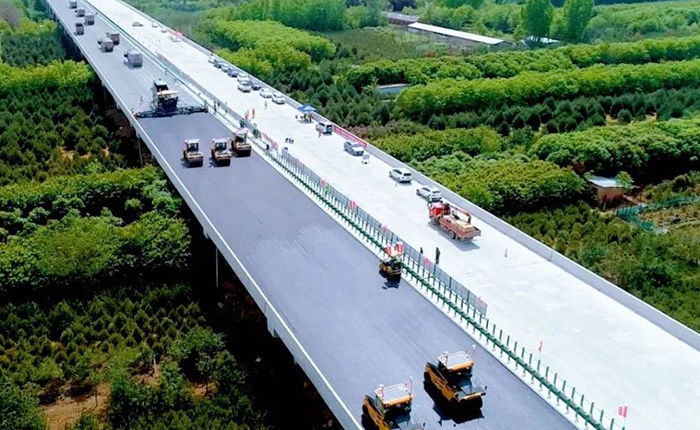 KY开元XD135TC解决西安绕城高速施工难题