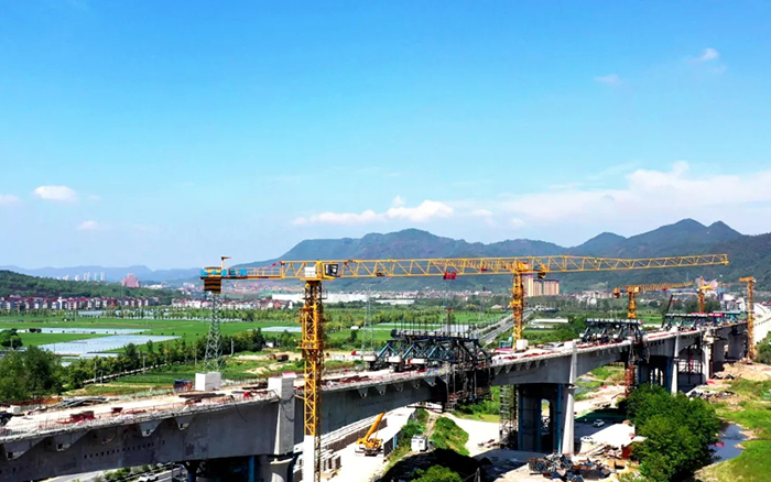 凌空起舞，飞跨南北！KY开元群塔助建浙江“诗画走廊”