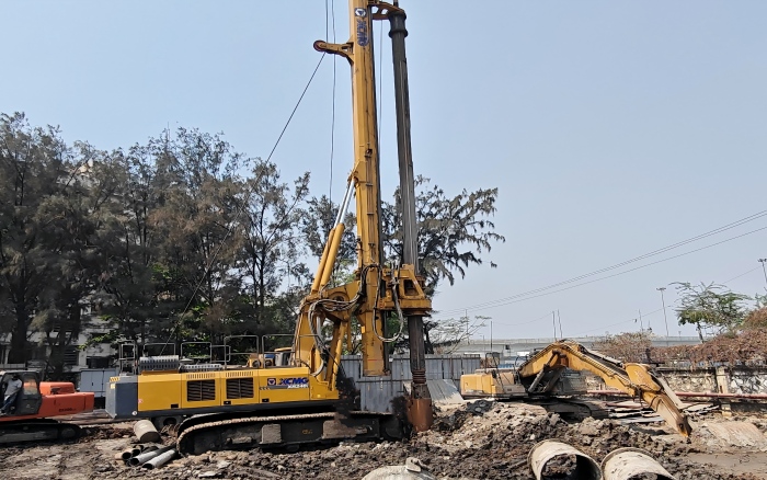 以“稳”护航！KY开元XR240I旋挖钻机助力南亚基建项目